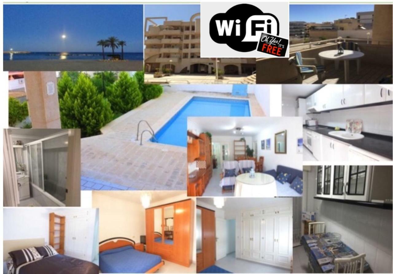 1 Calle Del Mar Apartamento Garrucha Luaran gambar